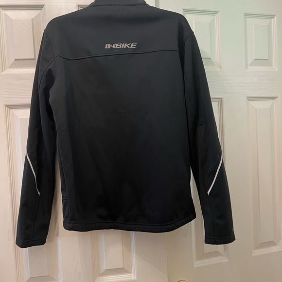 INBIKE Men's Cycling Jacket Winter Fleece Thermal Windproof Soft Shell Wind Coat - Picture 8 of 12